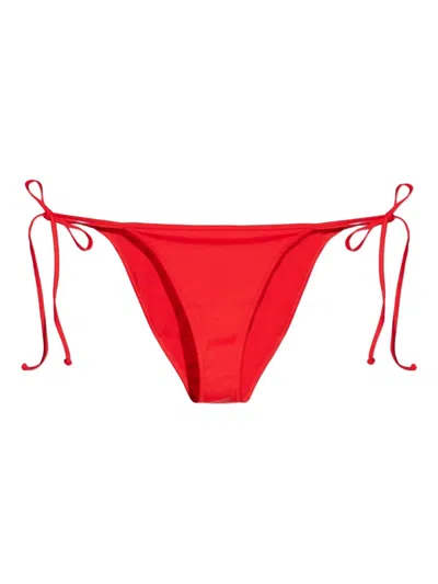 Diesel Tie Taylor-d-core Bikini Bottoms In Red