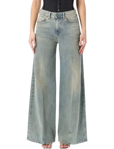 Diesel Timeless Mid-rise Jeans With Fluid Silhouette - Size 27 In Blue