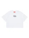 Diesel Kids Tixan T-shirt In White
