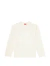 Diesel T-kimmo Long-sleeved T-shirt In Neutral