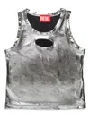 Diesel Tlynys Top In Silver