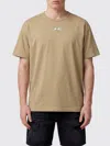Diesel T-shirt Men Color Beige In Brown