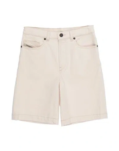 Diesel Babies'  Toddler Boy Denim Shorts Ivory Size 6 Cotton, Elastane In White