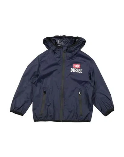 Diesel Babies'  Toddler Boy Jacket Midnight Blue Size 6 Polyamide