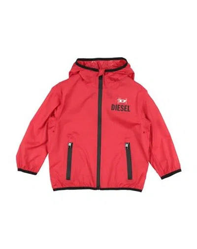 Diesel Babies'  Toddler Boy Jacket Red Size 6 Polyamide