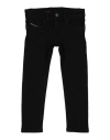 Diesel Toddler Boy Jeans Black Size 6 Cotton, Elastane