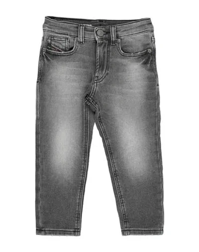Diesel Babies'  Toddler Boy Jeans Black Size 6 Cotton, Polyester, Elastane