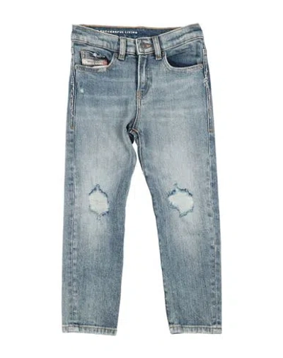 Diesel Babies'  Toddler Boy Jeans Blue Size 6 Cotton, Elastane