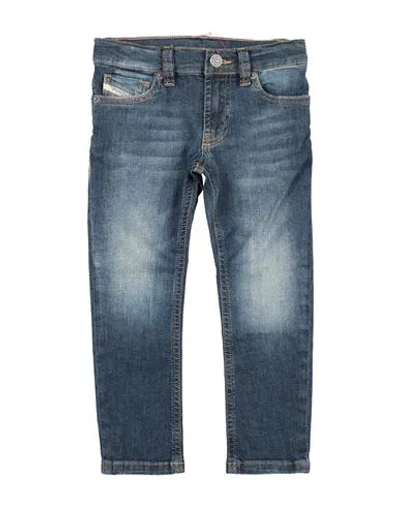 Diesel Babies'  Toddler Boy Jeans Blue Size 6 Cotton, Elastane