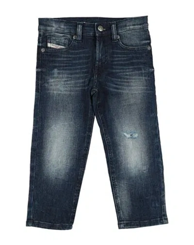 Diesel Babies'  Toddler Boy Jeans Blue Size 6 Cotton, Elastane In Black
