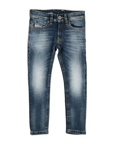 Diesel Babies'  Toddler Boy Jeans Blue Size 6 Cotton, Polyester, Elastane