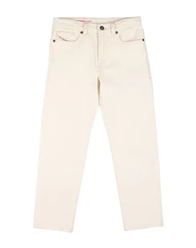 Diesel Babies'  Toddler Boy Jeans Ivory Size 6 Cotton, Elastane In White