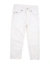 Diesel Toddler Boy Jeans White Size 6 Cotton In White