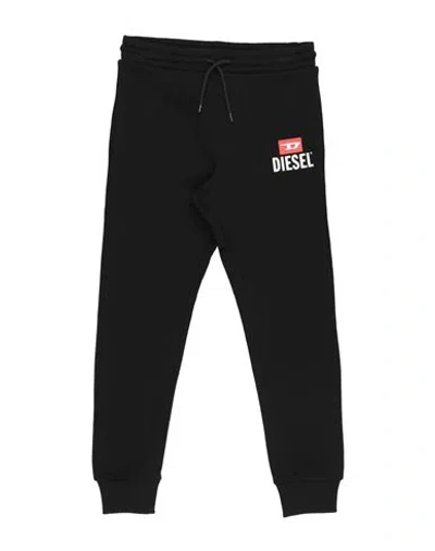 Diesel Babies'  Toddler Boy Pants Black Size 6 Cotton, Polyester, Elastane