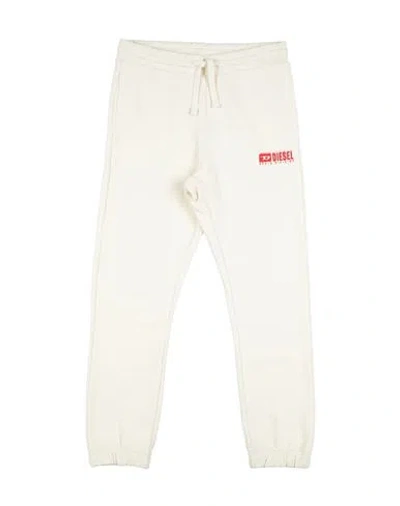 Diesel Babies'  Toddler Boy Pants Ivory Size 6 Cotton In Multi