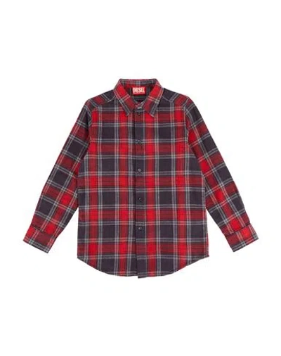 Diesel Babies'  Toddler Boy Shirt Red Size 6 Cotton