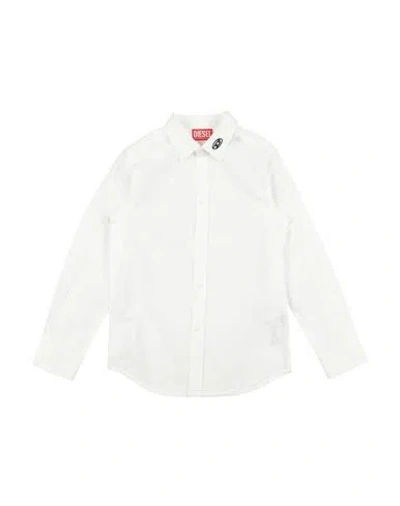 Diesel Babies'  Toddler Boy Shirt White Size 6 Cotton