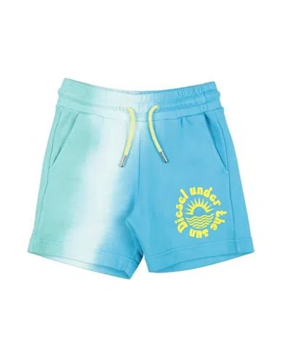 Diesel Babies'  Toddler Boy Shorts & Bermuda Shorts Azure Size 6 Cotton In Blue