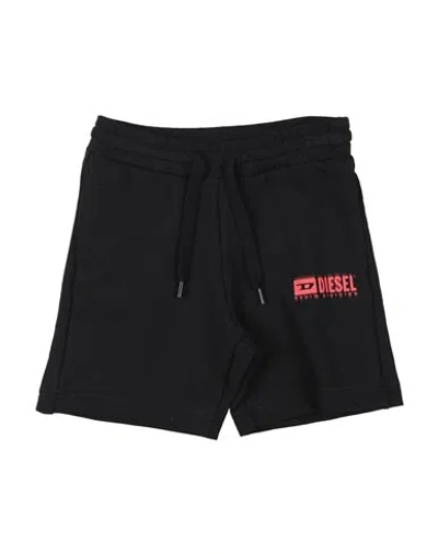 Diesel Babies'  Toddler Boy Shorts & Bermuda Shorts Black Size 6 Cotton