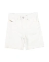 Diesel Babies'  Toddler Boy Shorts & Bermuda Shorts White Size 6 Cotton, Elastane