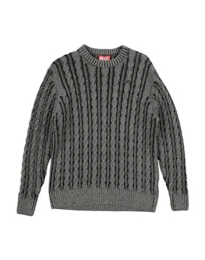 Diesel Babies'  Toddler Boy Sweater Grey Size 4 Cotton