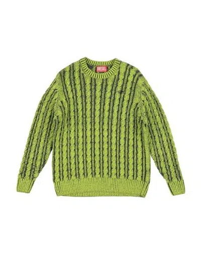 Diesel Babies'  Toddler Boy Sweater Lime Green Size 4 Cotton