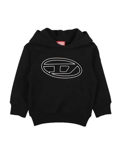 Diesel Babies'  Toddler Boy Sweatshirt Black Size 6 Cotton
