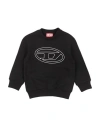 Diesel Babies'  Toddler Boy Sweatshirt Black Size 6 Cotton