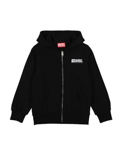 Diesel Babies'  Toddler Boy Sweatshirt Black Size 6 Cotton