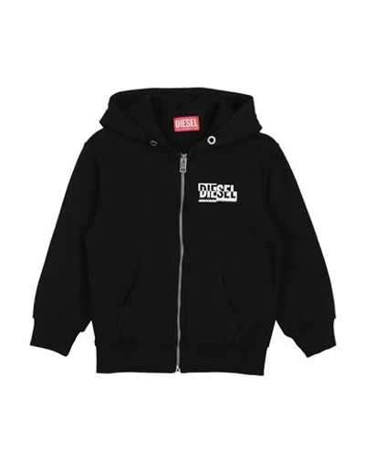 Diesel Babies'  Toddler Boy Sweatshirt Black Size 6 Cotton