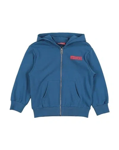 Diesel Babies'  Toddler Boy Sweatshirt Blue Size 6 Cotton