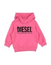 Diesel Babies'  Toddler Boy Sweatshirt Fuchsia Size 6 Cotton, Elastane In Pink