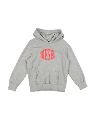 Diesel Babies'  Toddler Boy Sweatshirt Grey Size 6 Cotton, Polyester, Elastane In Gray