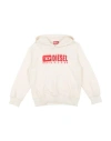 Diesel Babies'  Toddler Boy Sweatshirt Ivory Size 6 Cotton, Elastane In White