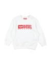 Diesel Toddler Boy Sweatshirt White Size 6 Cotton, Elastane