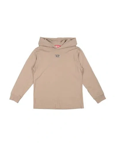 Diesel Babies'  Toddler Boy T-shirt Beige Size 6 Cotton In Brown