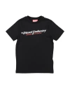 Diesel Babies'  Toddler Boy T-shirt Black Size 6 Cotton