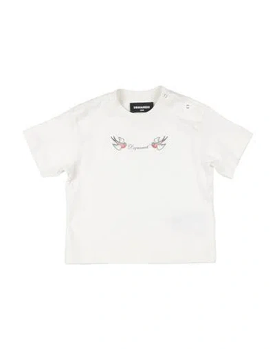 Diesel Babies'  Toddler Boy T-shirt Cream Size 3 Cotton In White
