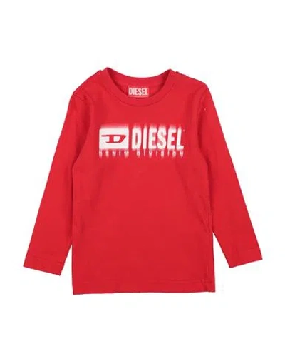 Diesel Babies'  Toddler Boy T-shirt Red Size 6 Cotton