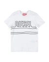 Diesel Babies'  Toddler Boy T-shirt White Size 6 Cotton