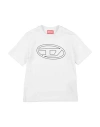 Diesel Babies'  Toddler Boy T-shirt White Size 6 Cotton