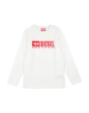 Diesel Babies'  Toddler Boy T-shirt White Size 6 Cotton