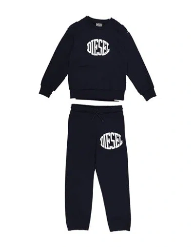 Diesel Babies'  Toddler Boy Tracksuit Navy Size 6 Cotton, Polyester, Elastane In Blue