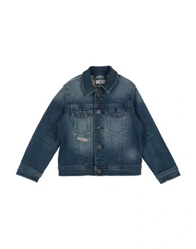 Diesel Babies'  Toddler Denim Outerwear Blue Size 6 Cotton, Elastane