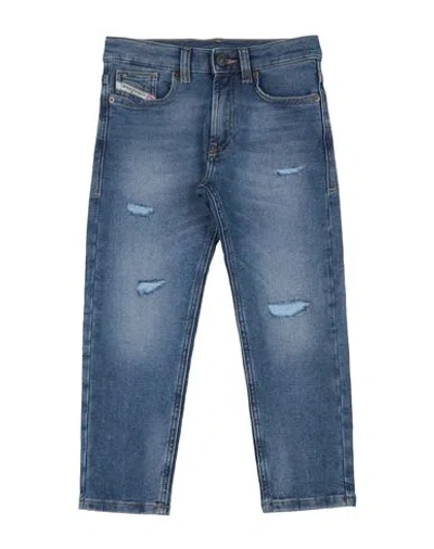 Diesel Babies'  Toddler Girl Jeans Blue Size 6 Cotton, Polyester, Elastane