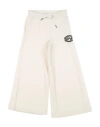 Diesel Babies'  Toddler Girl Pants Cream Size 4 Cotton, Elastane In White