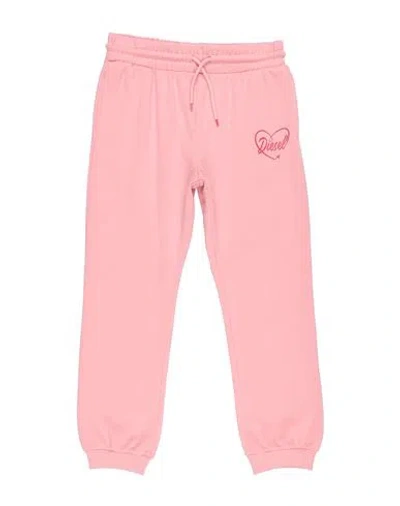 Diesel Babies'  Toddler Girl Pants Pink Size 6 Cotton, Polyester, Elastane