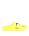 Diesel Toddler Girl Sandals Yellow Size 9c Plastic In Yellow
