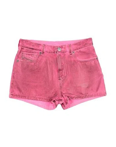 Diesel Babies'  Toddler Girl Shorts & Bermuda Shorts Fuchsia Size 6 Cotton In Pink