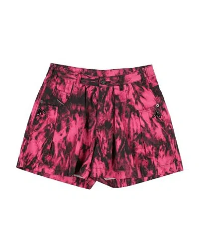 Diesel Babies'  Toddler Girl Shorts & Bermuda Shorts Fuchsia Size 6 Cotton In Pink